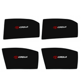 Toyota Corolla Sun Shades with Logo - All Models - ShedAutos.PK